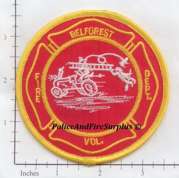 Alabama Belforest Volunteer Fire Dept Patch Police And Fire Surplus