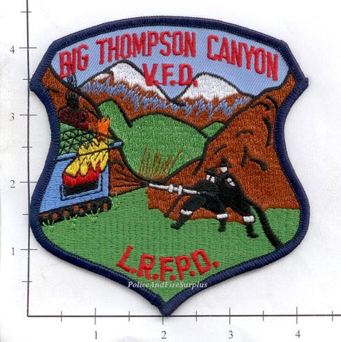 California - Big Thompson Canyon Volunteer Fire Dept Patch