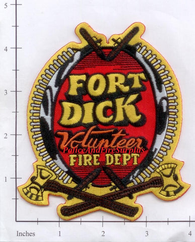 California - Fort Dick Volunteer Fire Dept Patch