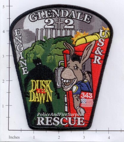 California - Glendale Engine 22, Rescue, USAR Patch