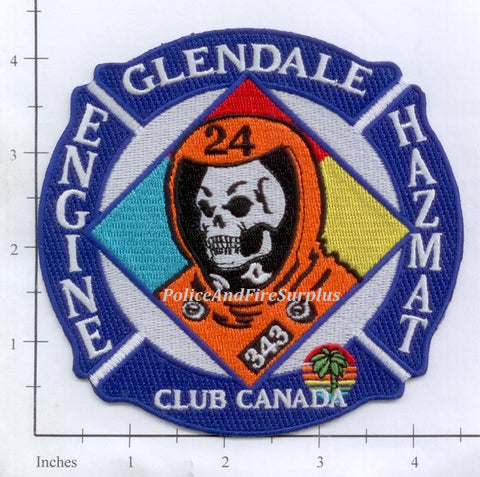 California - Glendale Engine 24 Patch