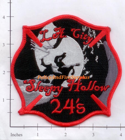 California - Los Angeles City Station 24 Fire Dept Patch