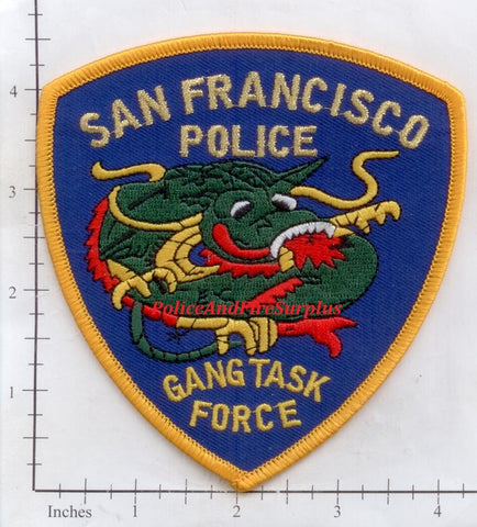 California - San Francisco Police Patch Gang Task Force