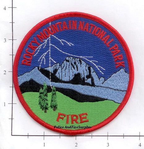 Colorado - Rocky Mountain National Park Fire Dept Patch