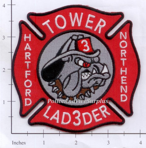 Connecticut - Hartford Ladder 3 Fire Dept Patch