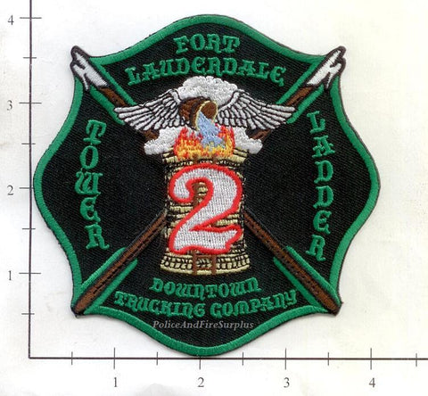 Florida - Fort Lauderdale Ladder 2 Fire Dept Patch