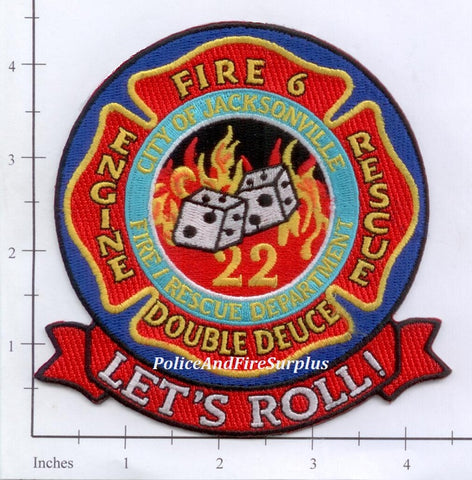 Florida - Jacksonville Station 22 Fire Dept Patch