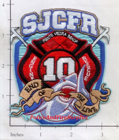 Florida - Saint John's County Station 10 Fire Dept Patch