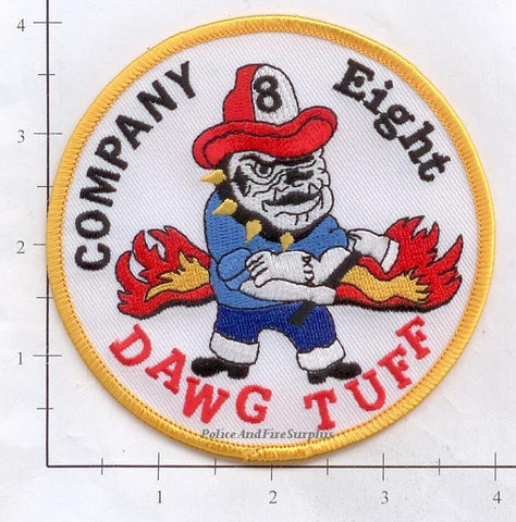 Georgia - Dekalb County Company 8 Fire Dept Patch v1