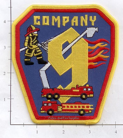 Georgia - Dekalb County Company 9 Fire Dept Patch v1