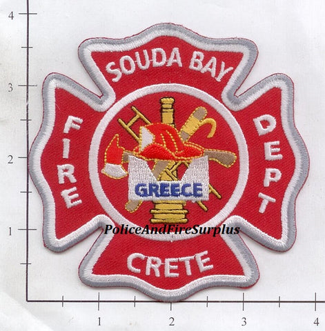 Greece - Souda Bay Fire Dept Patch
