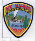Idaho - St Maries Fire Dept Patch v2 - 4.5 inches