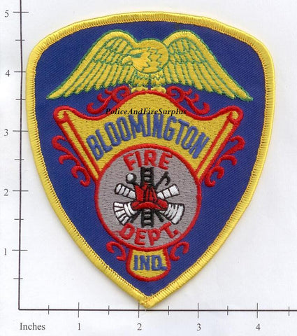 Indiana - Bloomington Fire Dept Patch