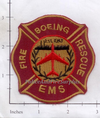 Kansas - Boeing Fire Rescue EMS Patch