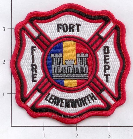 Kansas - Fort Leavenworth Fire Dept Patch