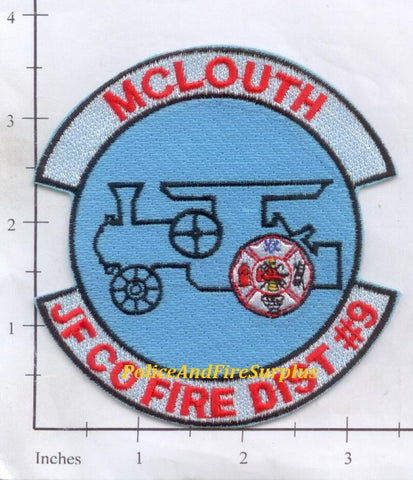 Kansas - McLouth Jefferson County Fire District 09 Patch