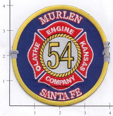 Kansas - Olathe Engine 54 Fire Dept Patch v1