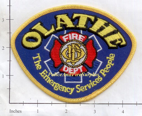 Kansas - Olathe Fire Dept Patch v1