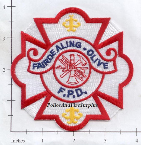Kentucky - Fairdealing-Olive Fire Protection District Patch