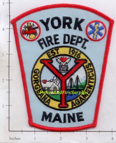 Maine - York Fire Dept Patch