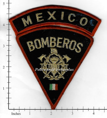 Mexico - Mexico Firefighters Patch v2