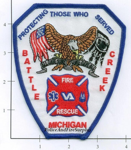 Michigan - Battle Creek Veterans Administration Fire Rescue Patch