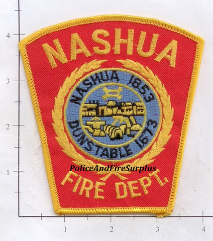 New Hampshire - Nashua Fire Dept Patch