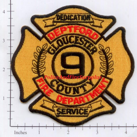 New Jersey - Gloucester County Fire Dept Patch