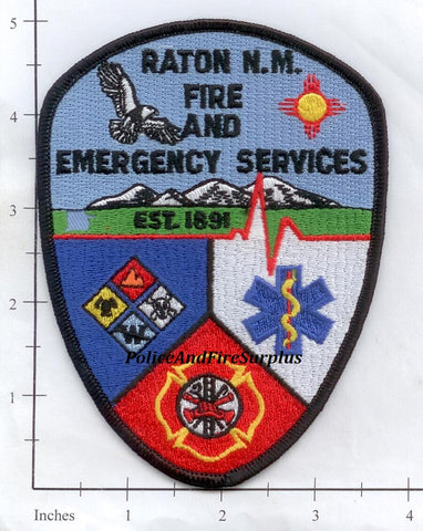 New Mexico - Raton Fire & Emergency Services Patch
