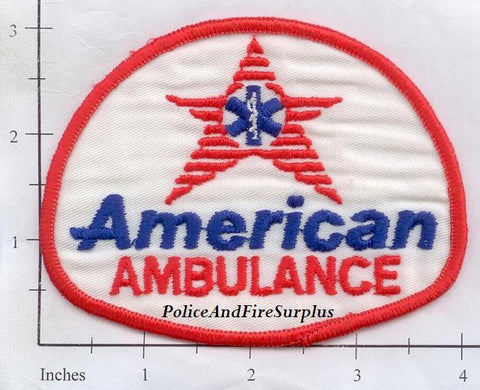 New York - American Ambulance Fire Dept Patch v1