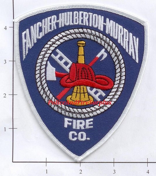 New York FancherHulbertonMurray Fire Company Fire Dept Patch v1
