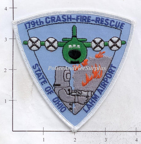 Ohio - Lahm Airport Crash Fire Rescue Patch
