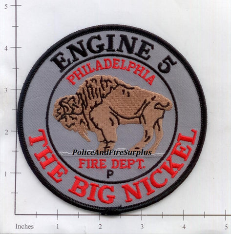 Pennsylvania - Philadelphia Engine  5 Fire Dept Patch