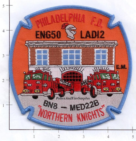 Pennsylvania - Philadelphia Engine 50 Ladder 12 Fire Dept Patch