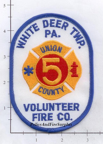 Pennsylvania - White Deer Township Volunteer Fire Company Patch
