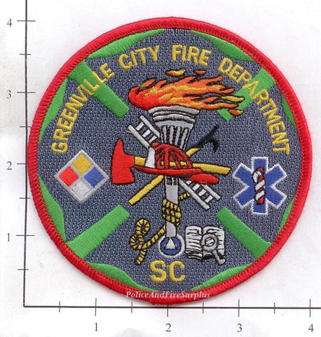 South Carolina - Greenville City Fire Dept Patch