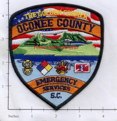 South Carolina - Oconee County Emergency Services Patch