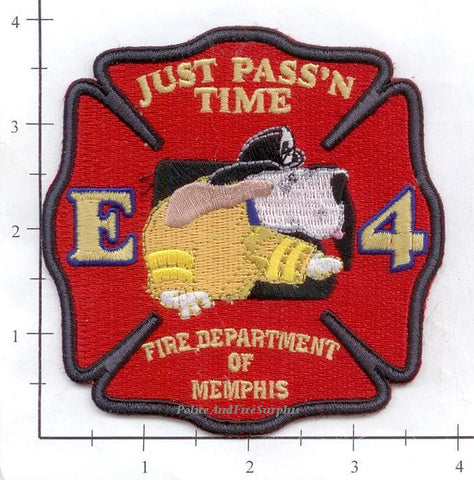 Tennessee - Memphis Engine 4 Fire Dept Patch