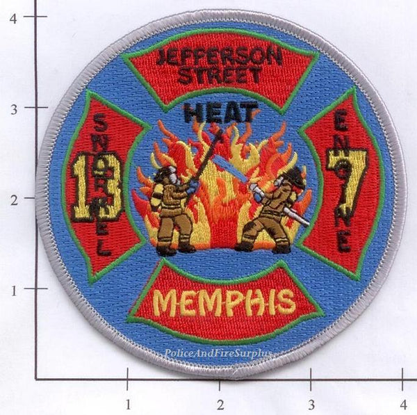 Tennessee - Memphis Engine 7 Truck 13 Fire Dept Patch – Police And