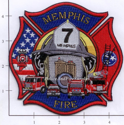 Tennessee - Memphis Engine 7 Fire Dept Patch