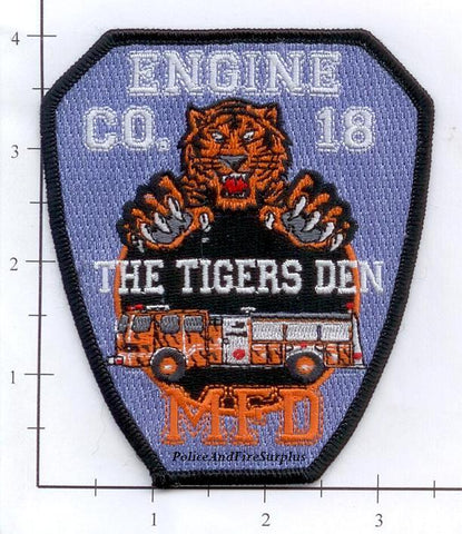 Tennessee - Memphis Engine 18 Fire Dept Patch v2