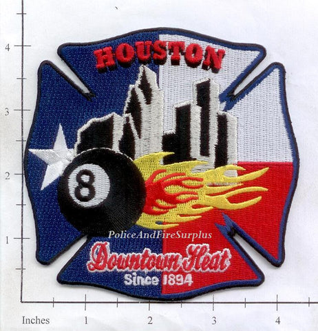 Texas - Houston Station 8 Fire Dept Patch v1