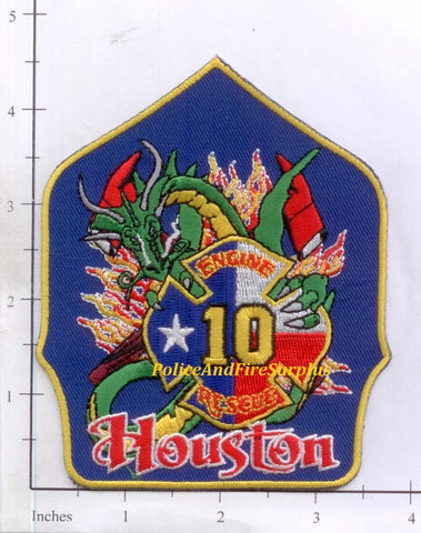Texas - Houston Station 10 Fire Dept Patch v1