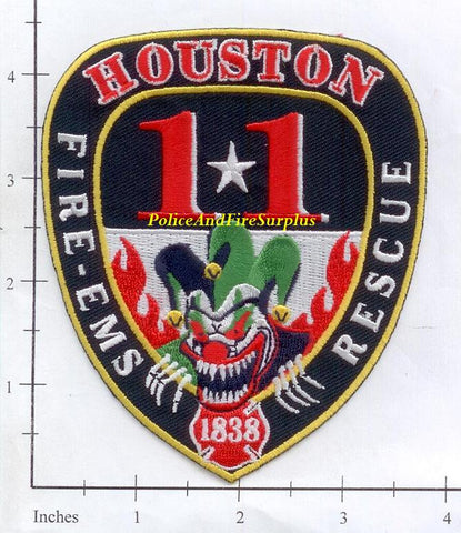 Texas - Houston Station 11 Fire Dept Patch v1