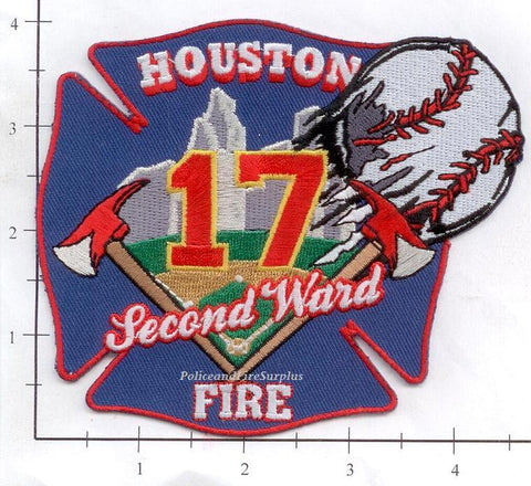 Texas - Houston Station 17 Fire Dept Patch