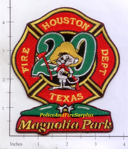 Texas - Houston Station 20 Fire Dept Patch v1