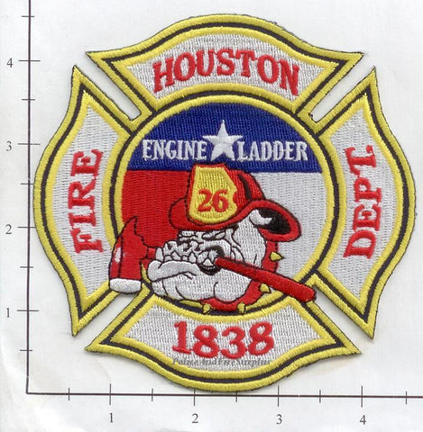 Texas - Houston Station 26 Fire Dept Patch v2