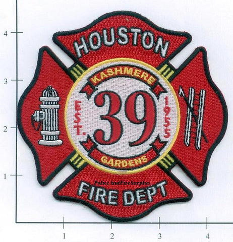 Texas - Houston Station 39 Fire Dept Patch