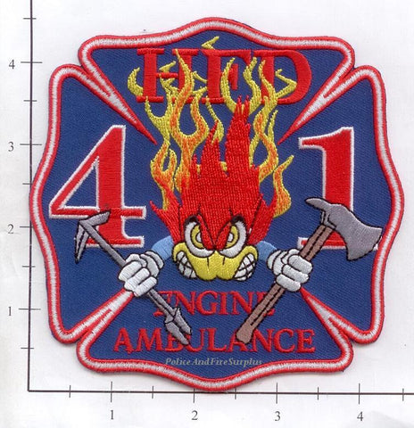 Texas - Houston Station 41 Fire Dept Patch v1
