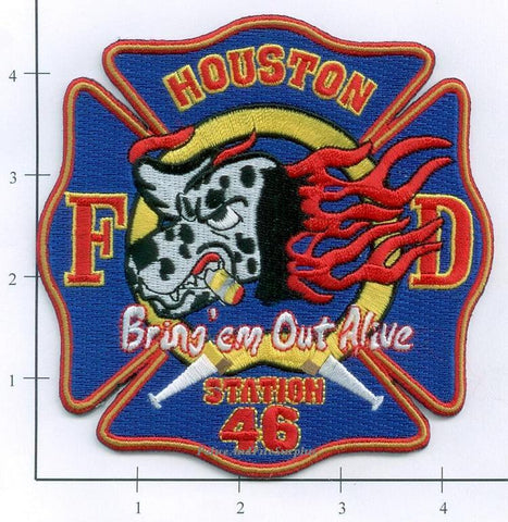 Texas - Houston Station 46 Fire Dept Patch v1